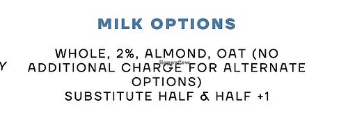 Almond Milk + Oat Milk  at Todos Santos in Newport Beach