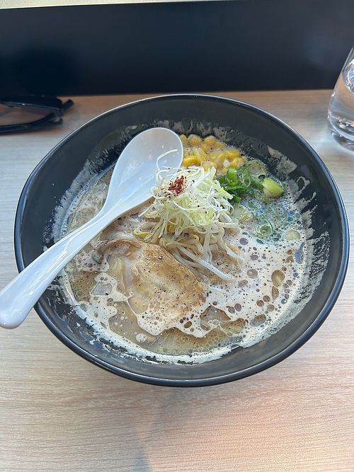 Miso ramen at RAMEN IPPUDO PARRAMATTA in Parramatta