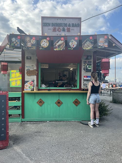 Front of the stall  at Zen Dimsum & Bao in København