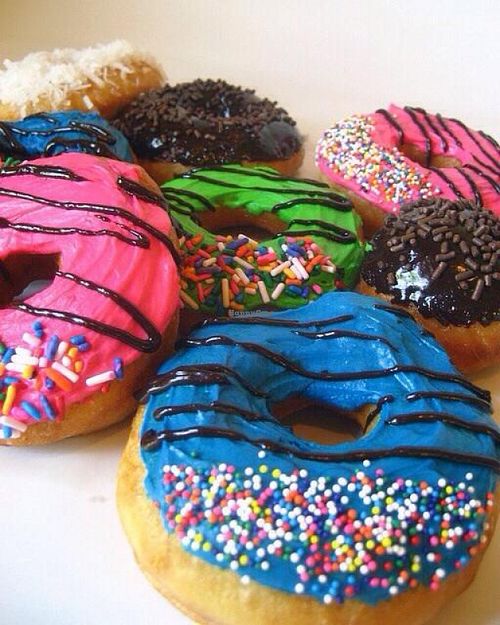 Vegan donuts at Sweet Elites Vegan Cupcakes in Fresno