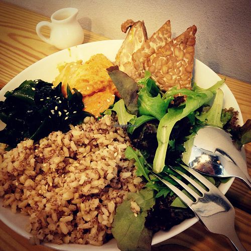 macro rice bowl at Ooh Cha Cha - Zhongzheng District in Taipei