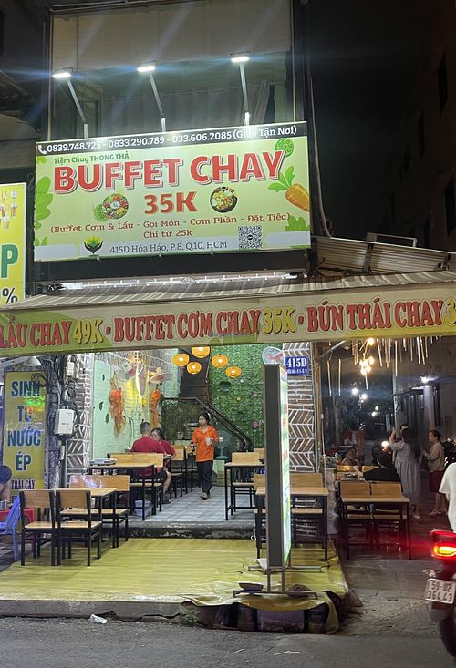 Restaurant front   at Tiệm Chay Thong Thả in Ho Chi Minh City