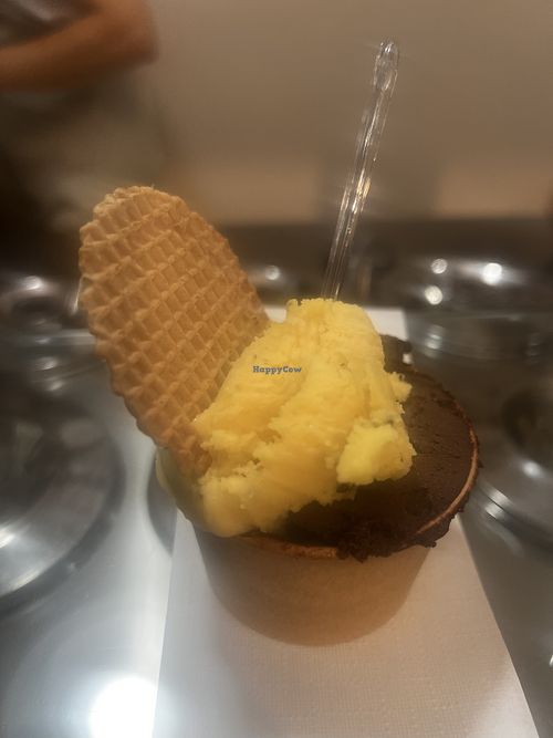 Passion fruit and chocolate   at Carapina in Pescara