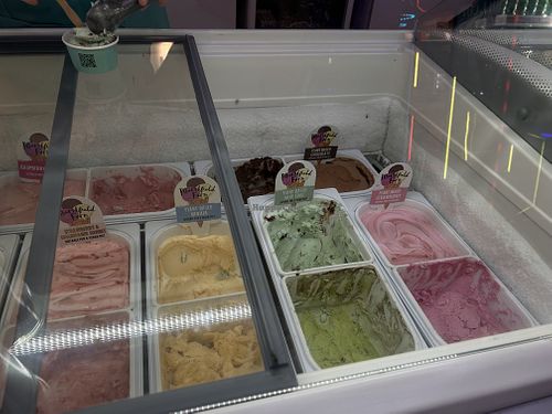 5 vegan ice creams  at Scoops in Mablethorpe