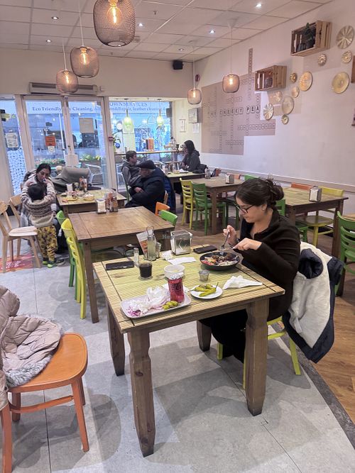   at The Cheeky Pea in Kingston Upon Thames