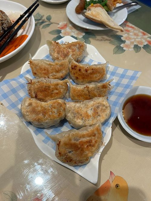 Potstickers at Water Drop Teahouse in Stafford