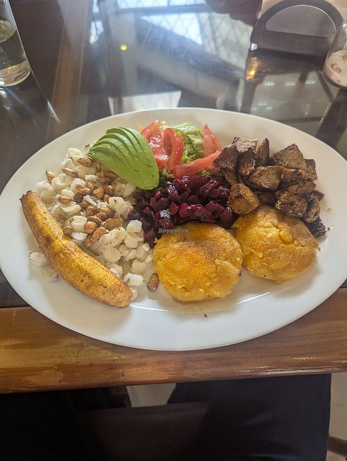 Yapingacho at Ahimsa Home Restaurante Vegetariano in Quito