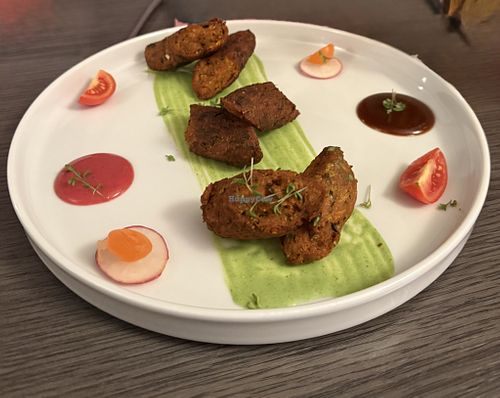 Vorspeise: Veganes Kabab  at Hindi Cuisine in Salzburg