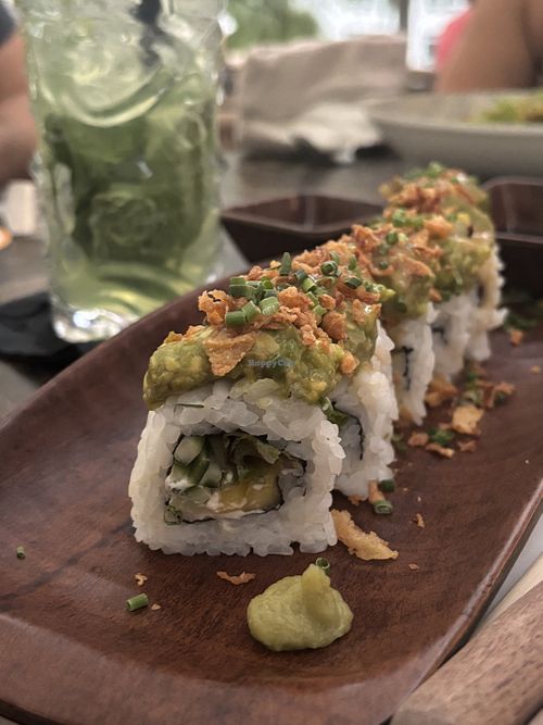 Vegan sushi roll  at Friens in Bern