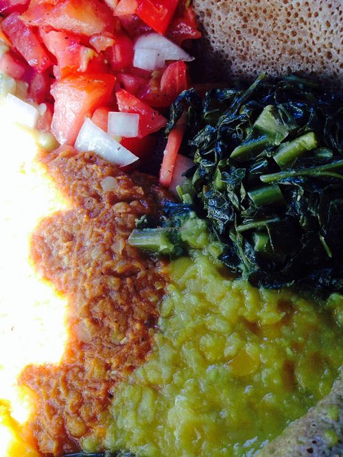 Another angle for the sampler at Soretti's in Burtonsville