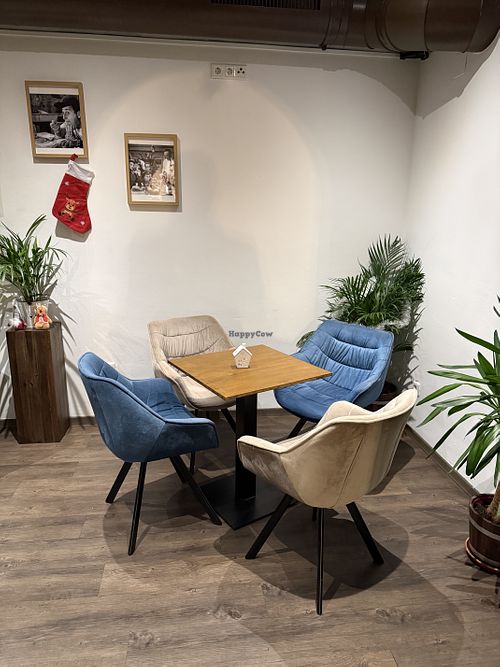 inside  at Vegitalian in Salzburg