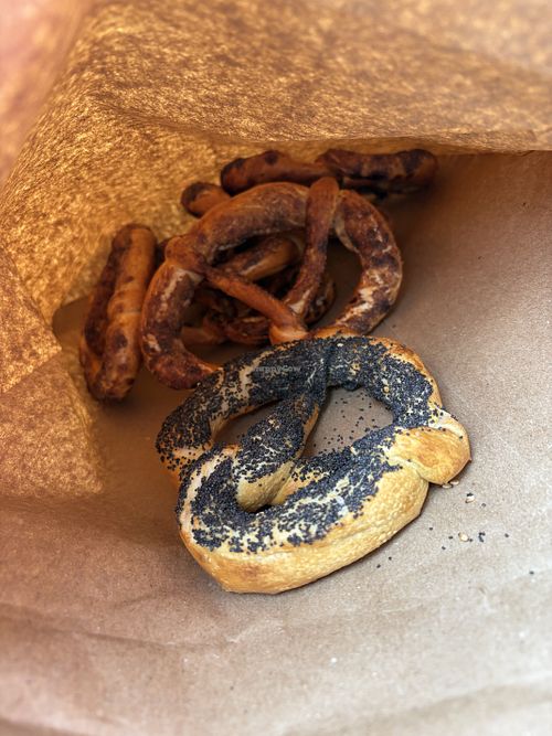 Pretzels  at The House of Pretzels in Kilkenny