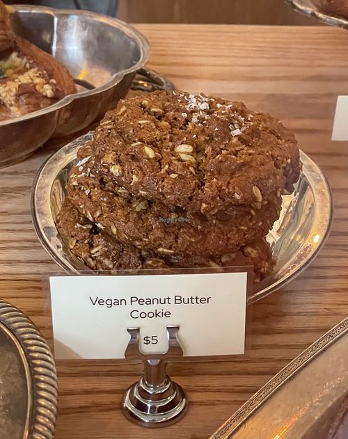Vegan peanut butter cookies   at Yours Truly  in Portland