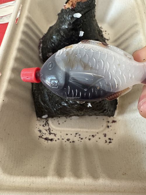 Soy sauce dispenser  at Onigiri Gaijin in Portland