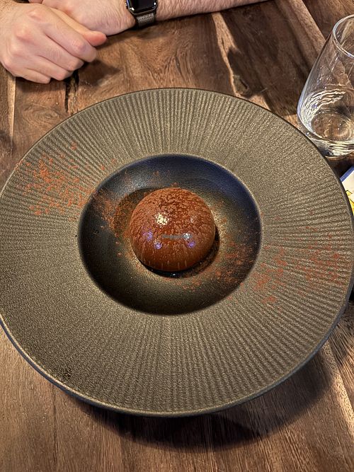 Chocolate dessert   at Malafemmena in Berlin