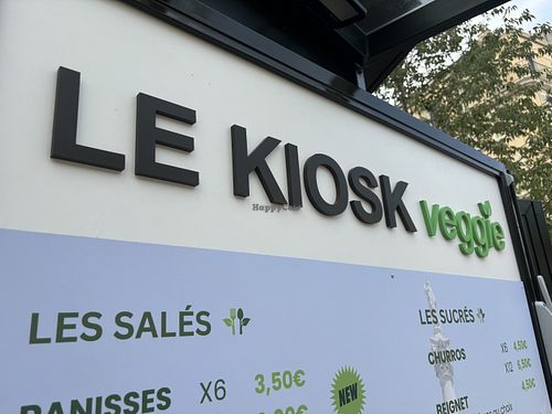 Insegna  at Le Kiosk Veggie  in Marseille