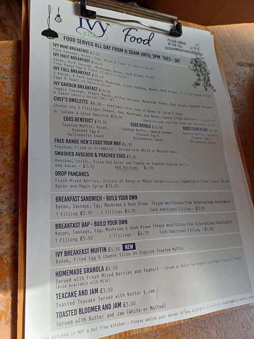  at IVY Kitchen Cafe in England