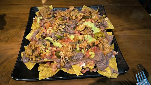 Totopos vegan at La Taqueria in Maryland