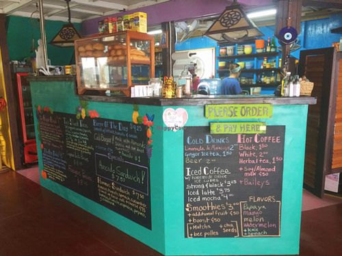 - at Leaf Eaters Cafe in Bocas Del Toro