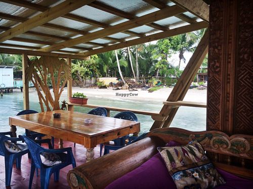 - at Leaf Eaters Cafe in Bocas Del Toro