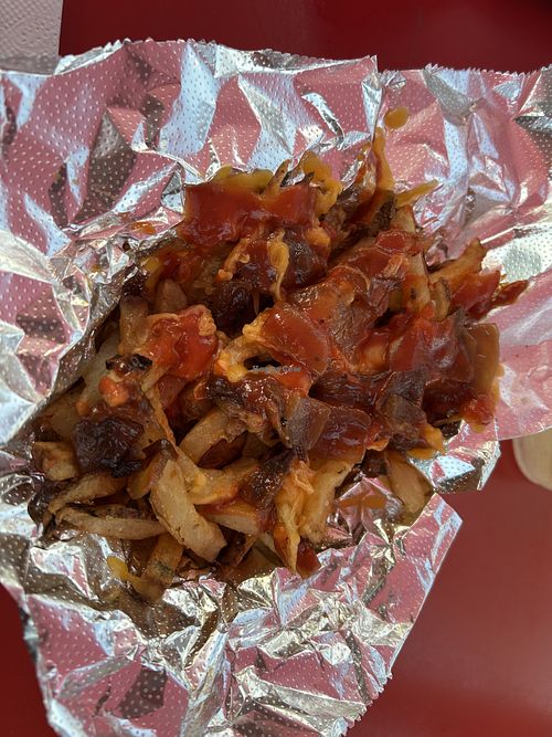 Loaded fries  at Grill 'Em All in Long Beach