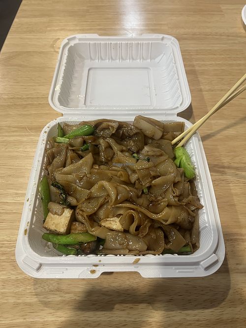 Pad See Ew Tofu  at JOHNNY WOKKER DOWNTOWN in Stockton