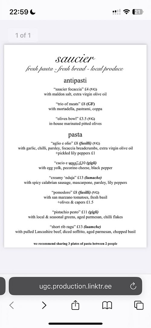 There is also a vegan nduja now which is to die for!  at Saucier Pasta Co in England