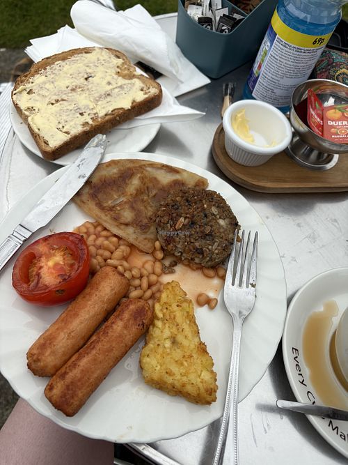 Vegan breaky   at The Port in Isle Of Bute