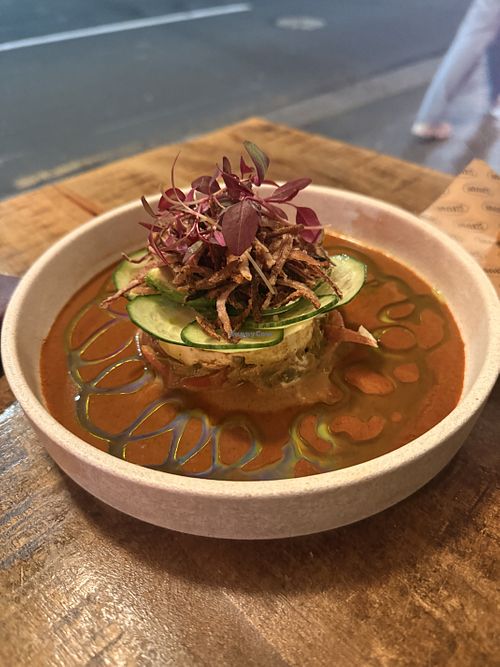 Dip of cactus, cucumber and macadamia cheesee  at MAIZ Mexican Food in Newtown