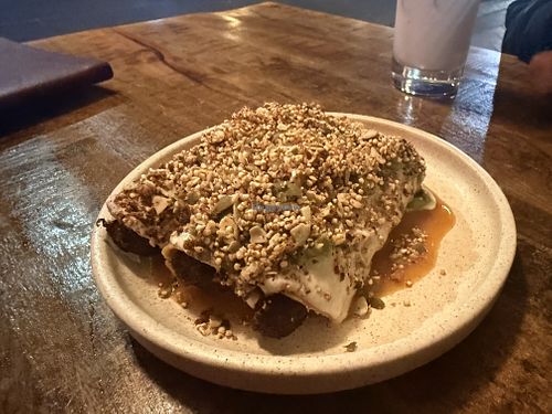 Potato and red adobo tortillas  at MAIZ Mexican Food in Newtown