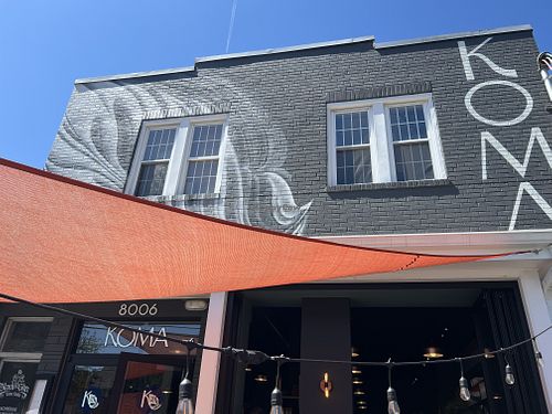   at Koma Cafe in Takoma Park