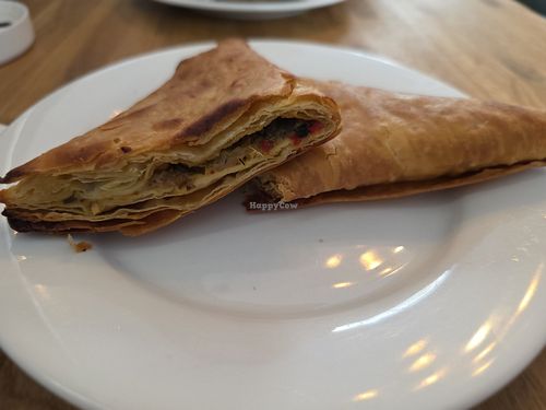 Mushroom pie at Procaffeination in Edinburgh