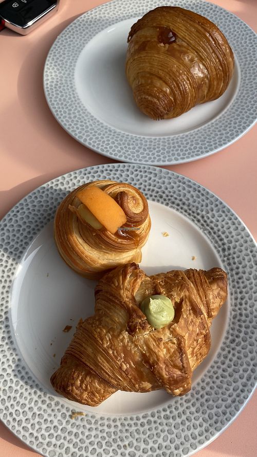 Vegan croissants   at Dolcevilla Pasticceria in Veneto