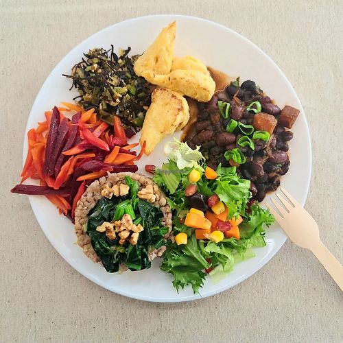 Our main course changes every day and have different options, also gluten free.
 at Baratza Kafea in Pamplona