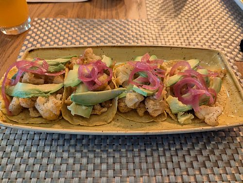 I asked to change the yogurt for hummus and it was great at Rootalia in Monterrey