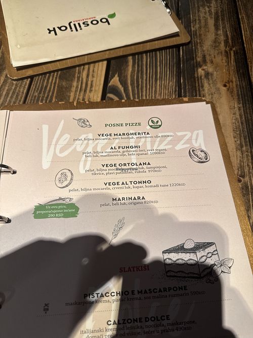   at Bosiljak Pizza Napoletana in Grad Beograd