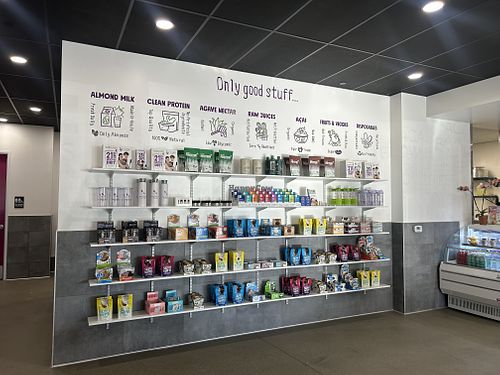 Lots of snacks!   at Movita Juice Bar in Rocklin