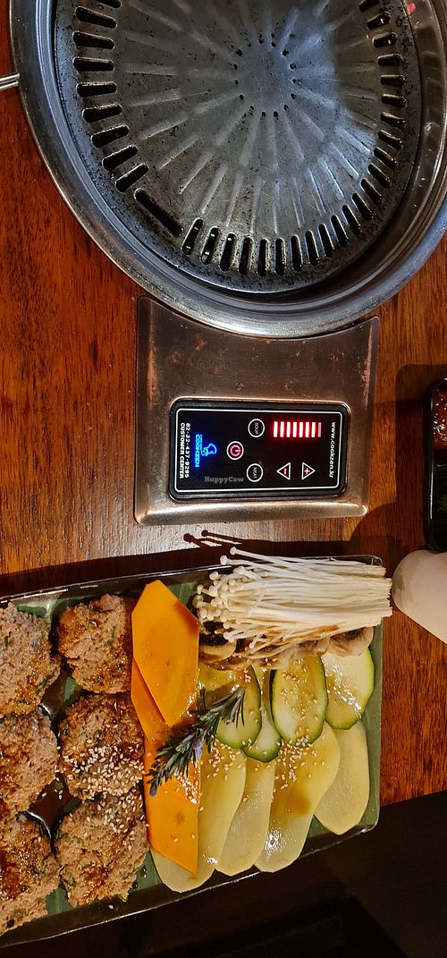 Vegan BBQ at ChangGo Korean BBQ in Melbourne