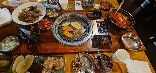 Vegan BBQ at ChangGo Korean BBQ in Melbourne