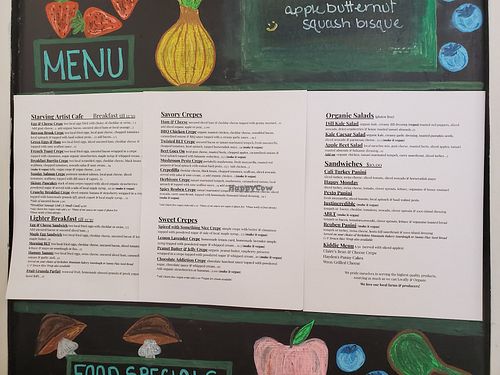  at Starving Artist Creperie and Cafe in Lee