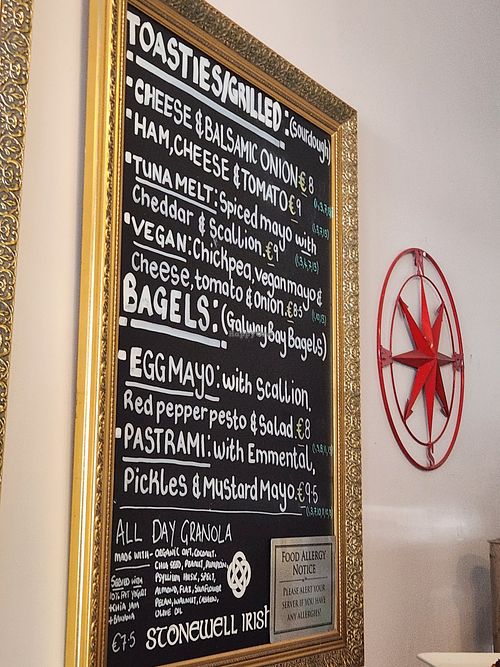 vegan toastie at SIAR KINVARA in County Galway