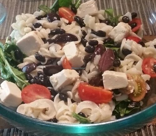 pasta at Divine Earth in Seminyak