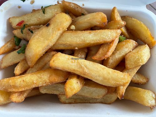 Salt and pepper chips at Bamboo Chinese & Thai Restaurant in Cumbria