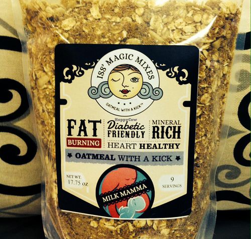 You can pre-order milk mama cookies to help nursing mammies. They have teas and snacks for just about everything you can think of at Iss' Magic Mixes Oatmeal Cafe in Mesa