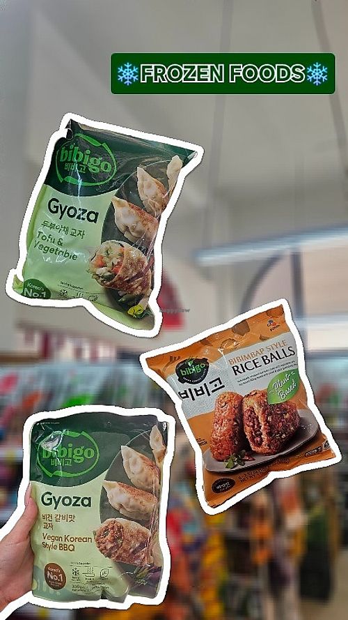 Frozen foods at Asian Food Market in Nicosia