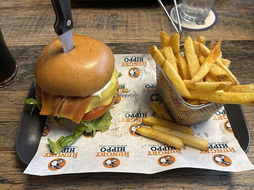 Vegan Burger  at Hungry Hippo Cork in County Cork