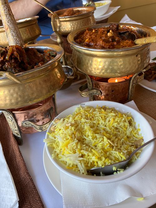 Rice pilaf  at Mr & Mrs Singh Kitchen in Edmonton