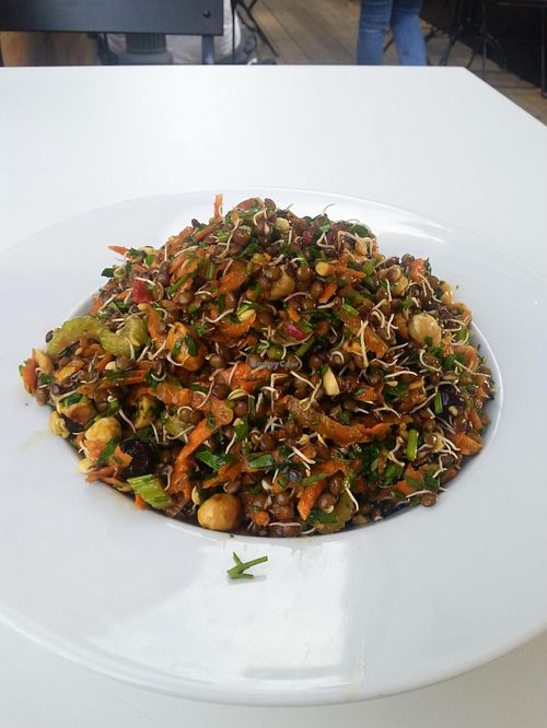 Spicy Bean Sprouts Salad. at Anastasia in Tel Aviv