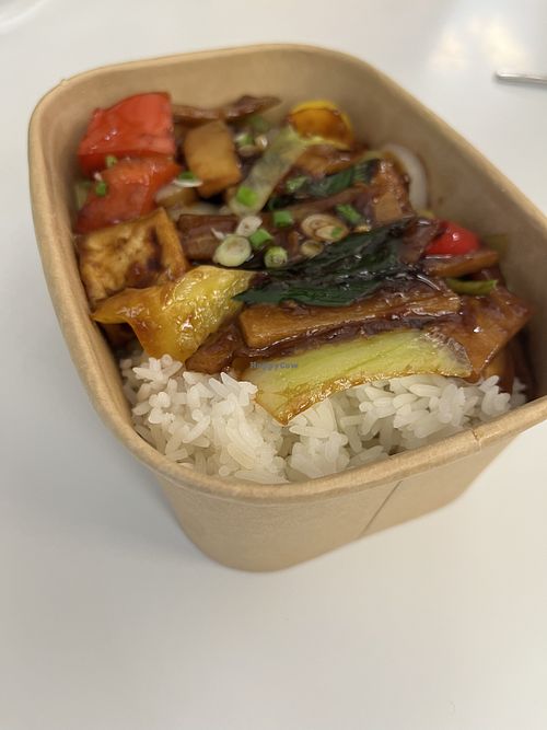 Szechuan Tofu  at Yi Long Lin Asia Restaurant in Zürich