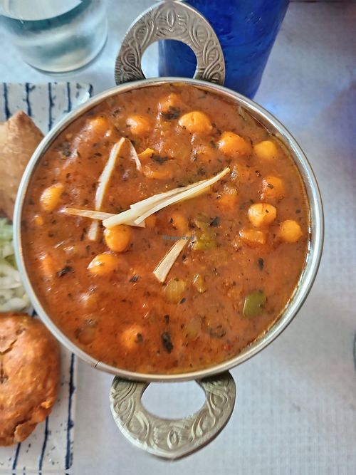 Chana Masala at Taste of India in Mallorca
